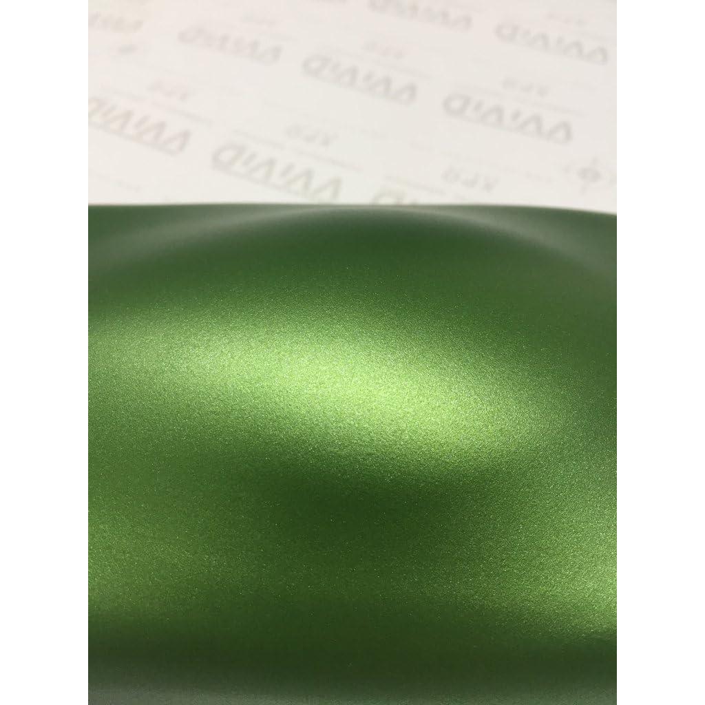 Rollo de Vinilo VViViD+ Verde Metálico Mate 0.30m x 1.52m