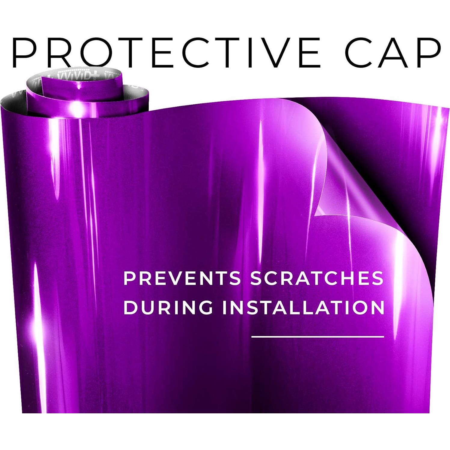 Vinilo VViViD Ultra Gloss Púrpura 0.3m x 1.5m para Auto