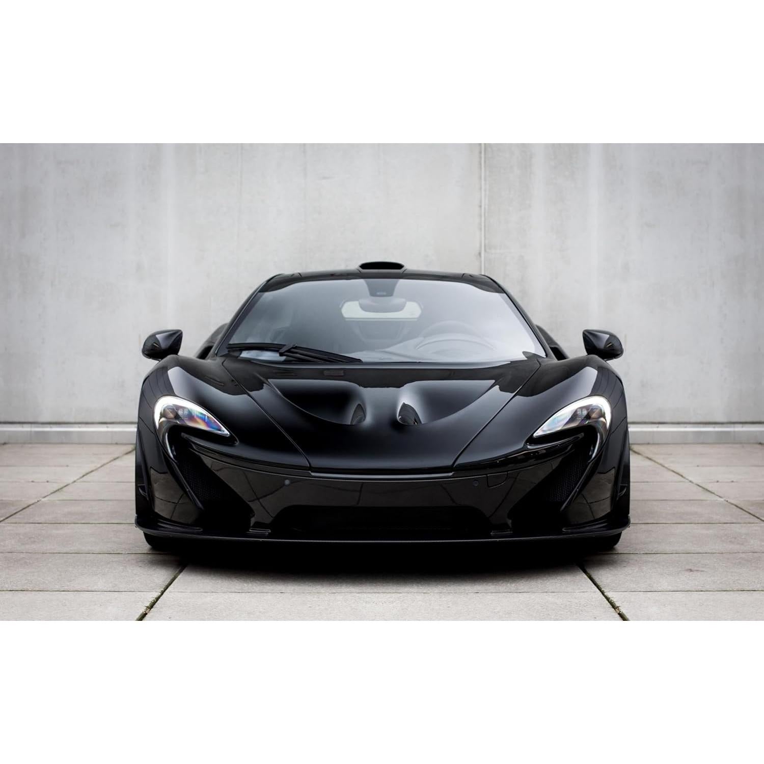 Envoltura de Vinilo Automotriz Heinaroman 3.05x1.52m Negro Brillante