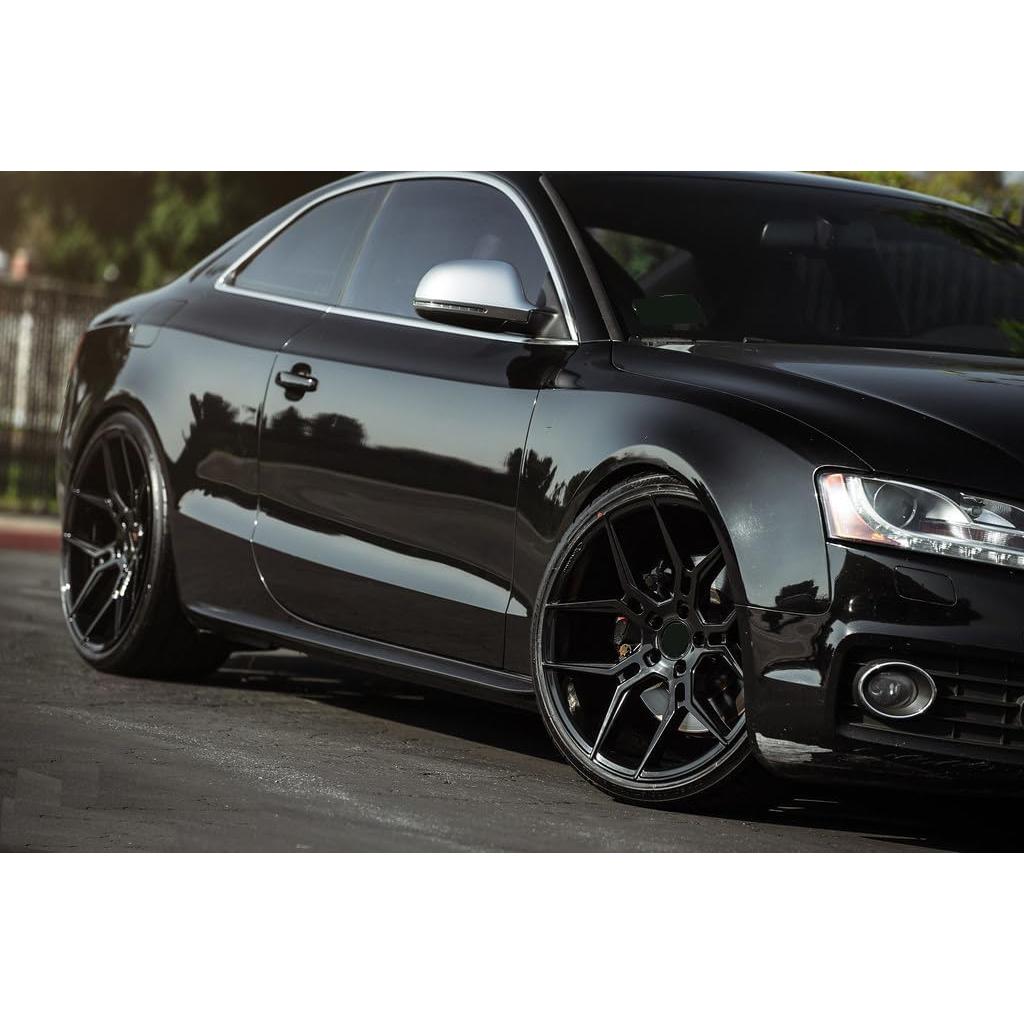 Envoltura de Vinilo Automotriz Heinaroman 3.05x1.52m Negro Brillante