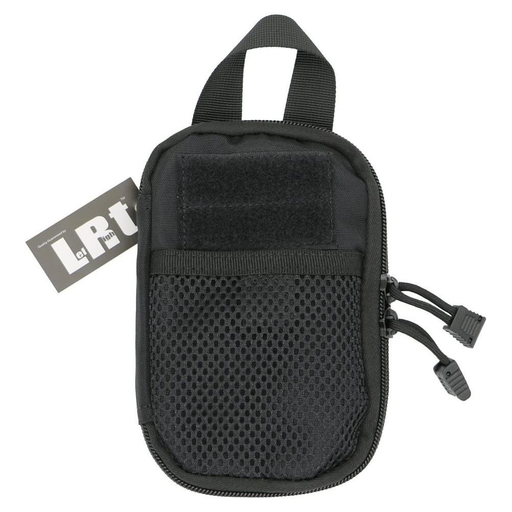 Organizador Táctico LefRight Mini Molle Negro 17x11 cm