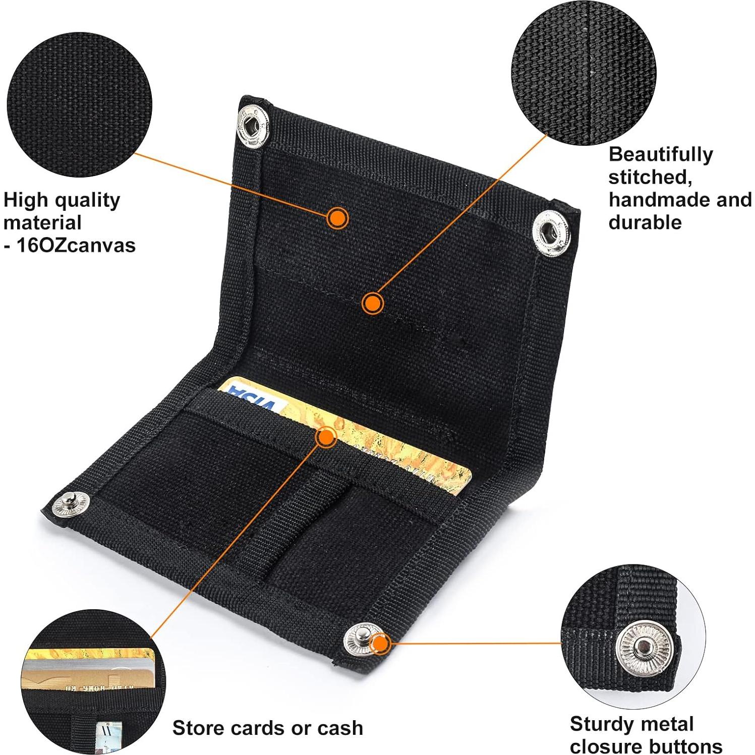 Bolsa EDC KOSIBATE Negra, Organizador de Herramientas Compacto
