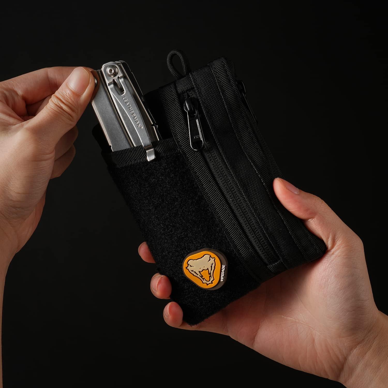 Organizador de Bolsillo EDC VIPERADE VE18 - 6 Bolsillos, Negro