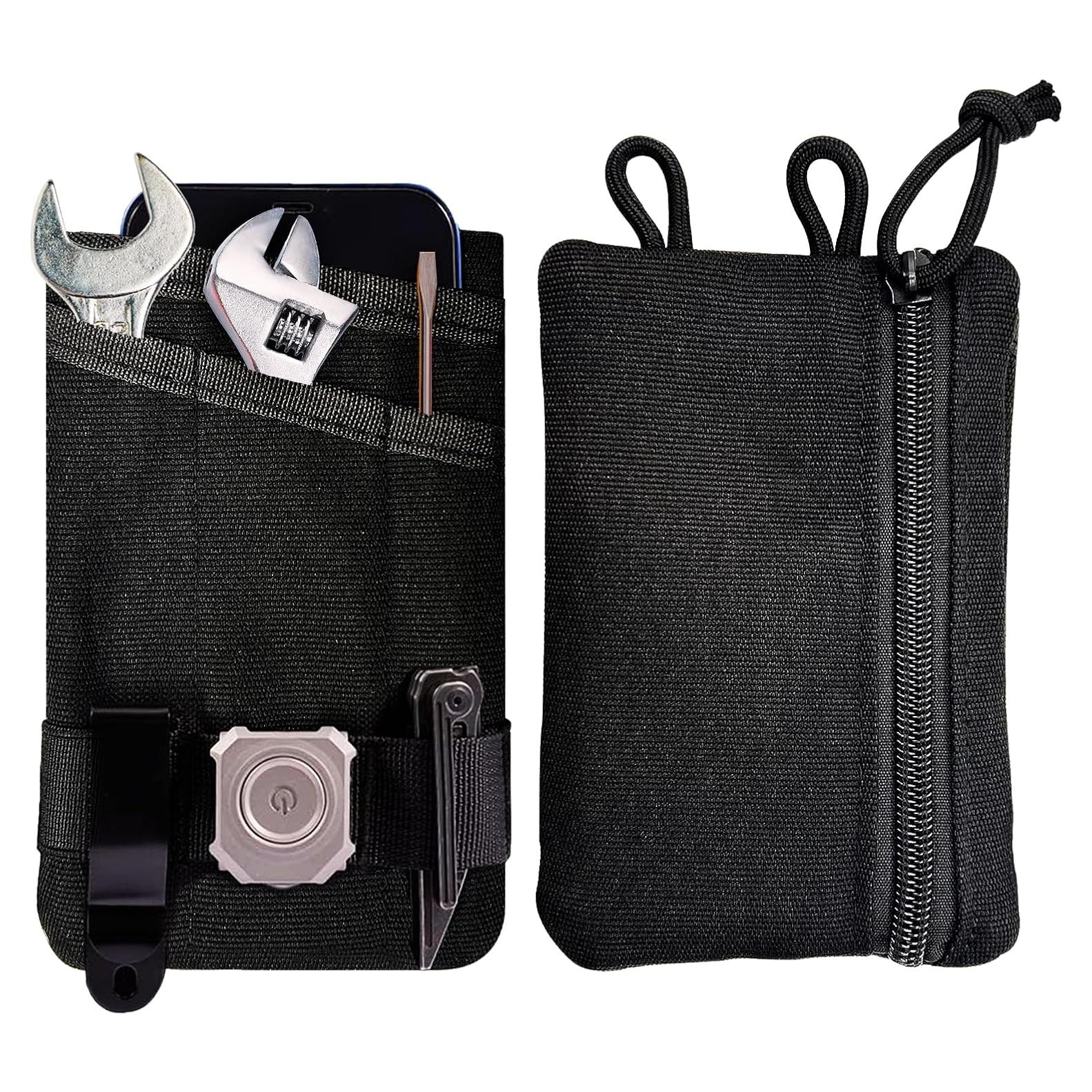 Estuche EDC HXOUSE Negro Mini Organizador 4 Bolsillos