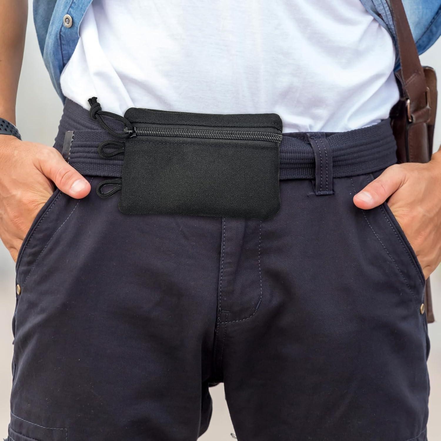 Estuche EDC HXOUSE Negro Mini Organizador 4 Bolsillos