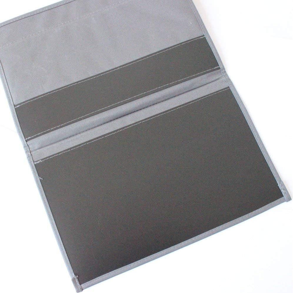 Caddy Organizador de Cama Meeall 4 Bolsillos Gris Tela Oxford