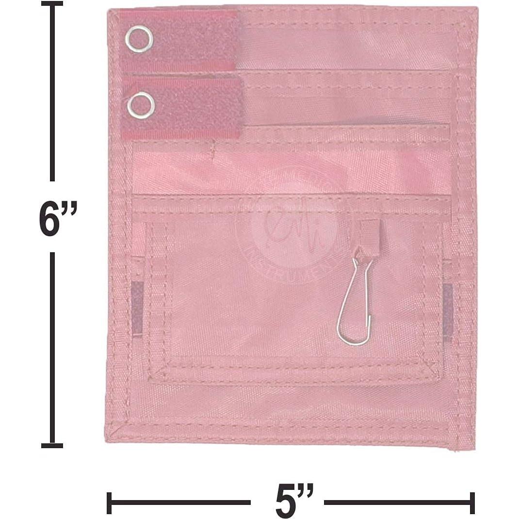 Kit Organizador de Bolsillo para Enfermeras EMI Rosa - 4 Piezas