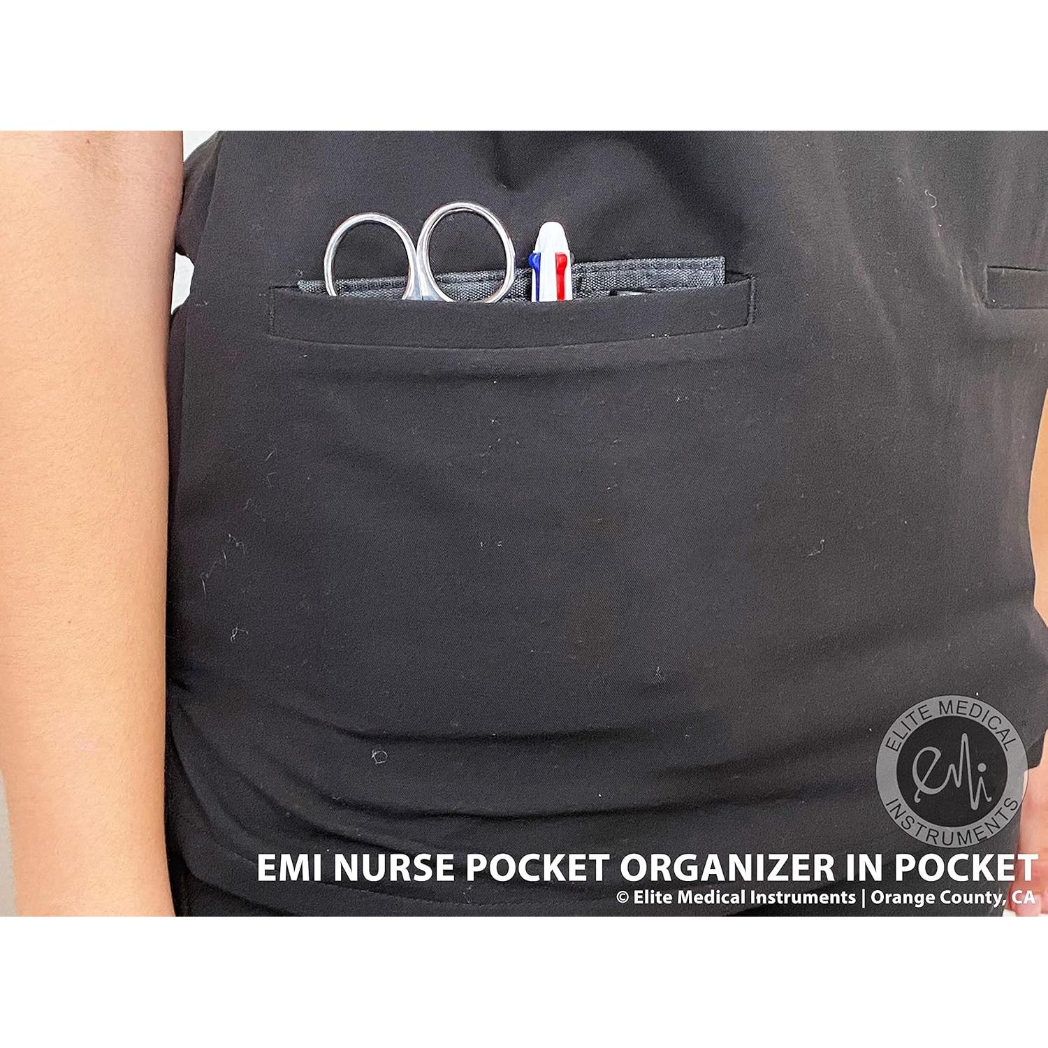 Kit Organizador de Bolsillo para Enfermeras EMI Rosa - 4 Piezas