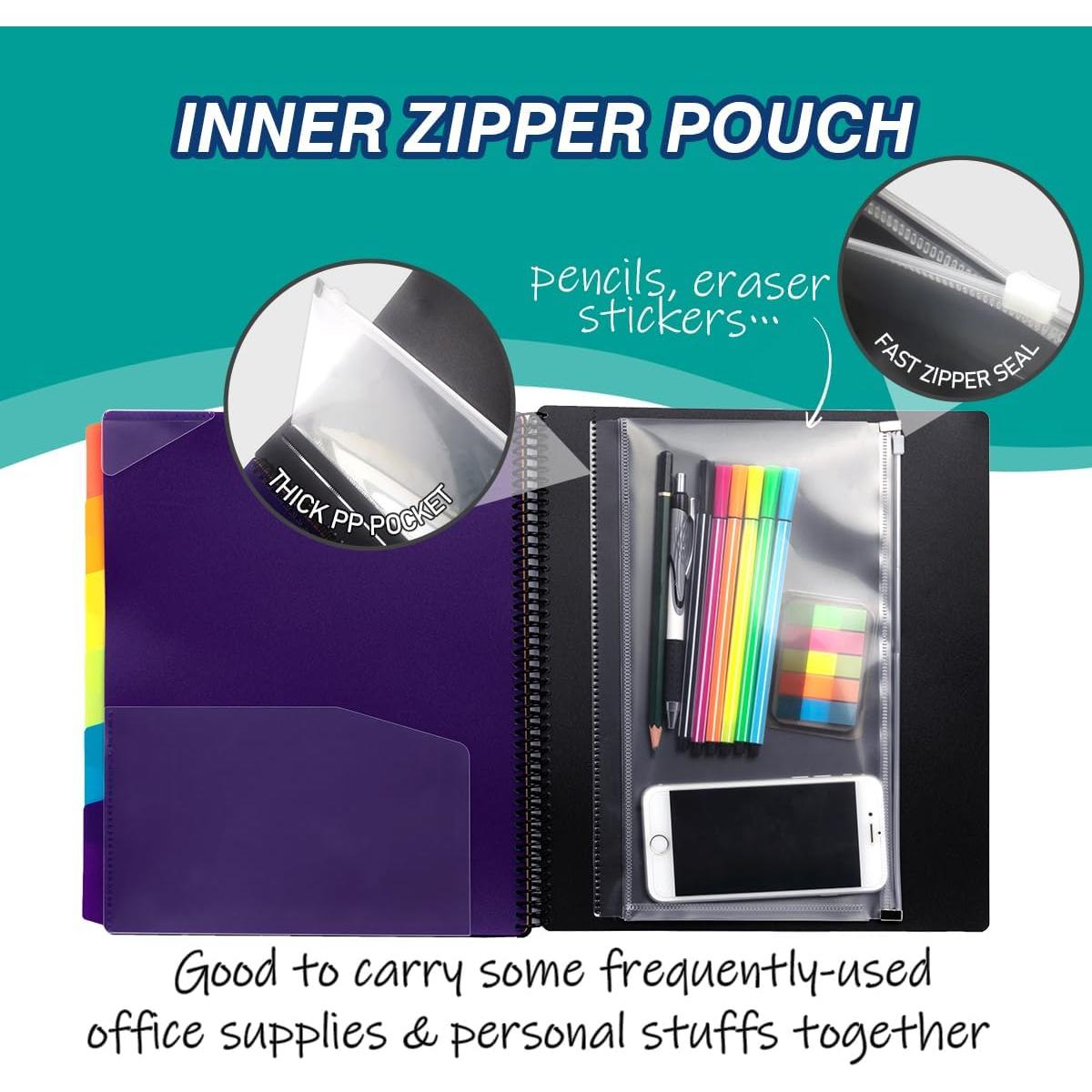 Organizador de Proyectos H4D de Polipropileno 12 Bolsillos