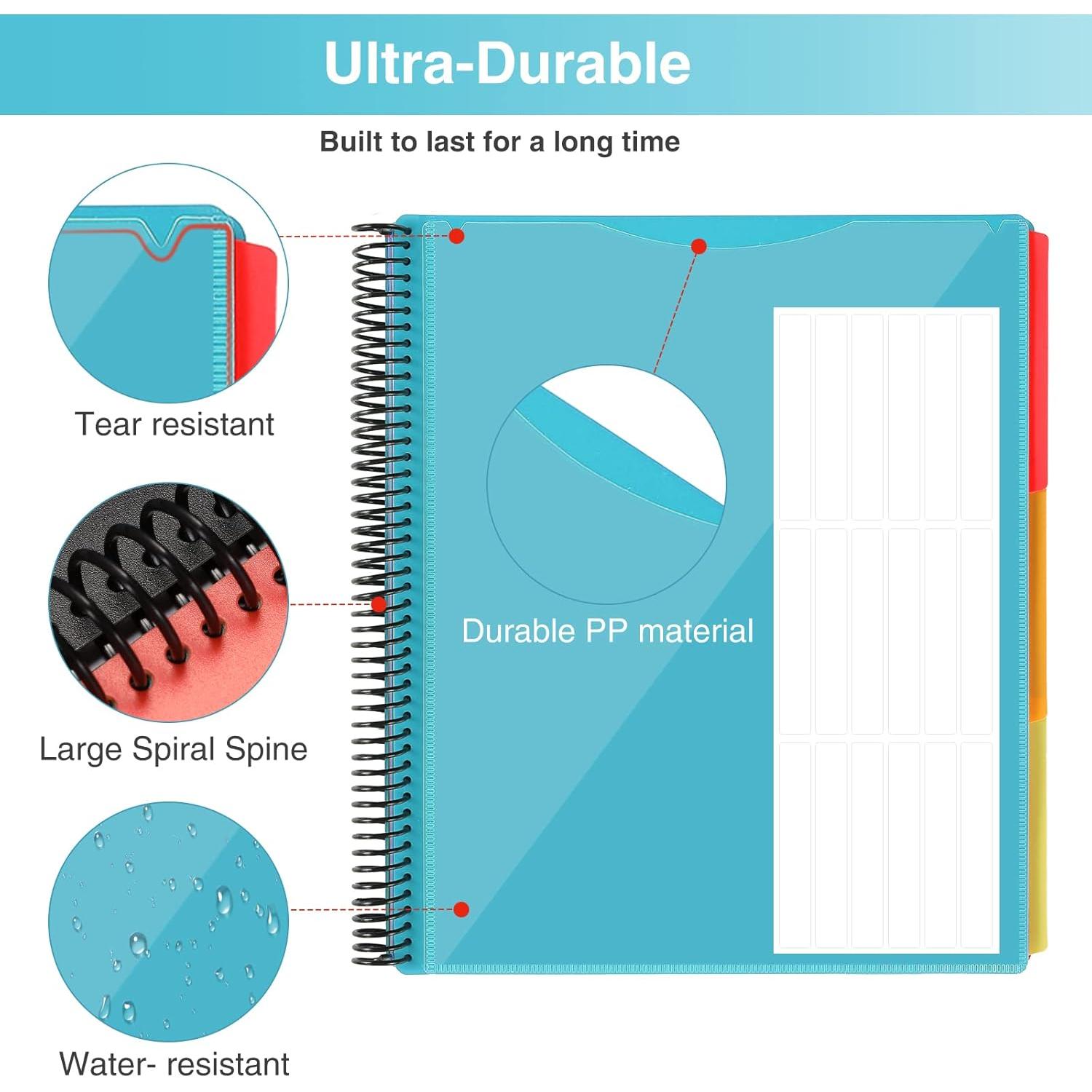 Organizador de Proyectos Forvencer 24 Bolsillos Azul Cielo