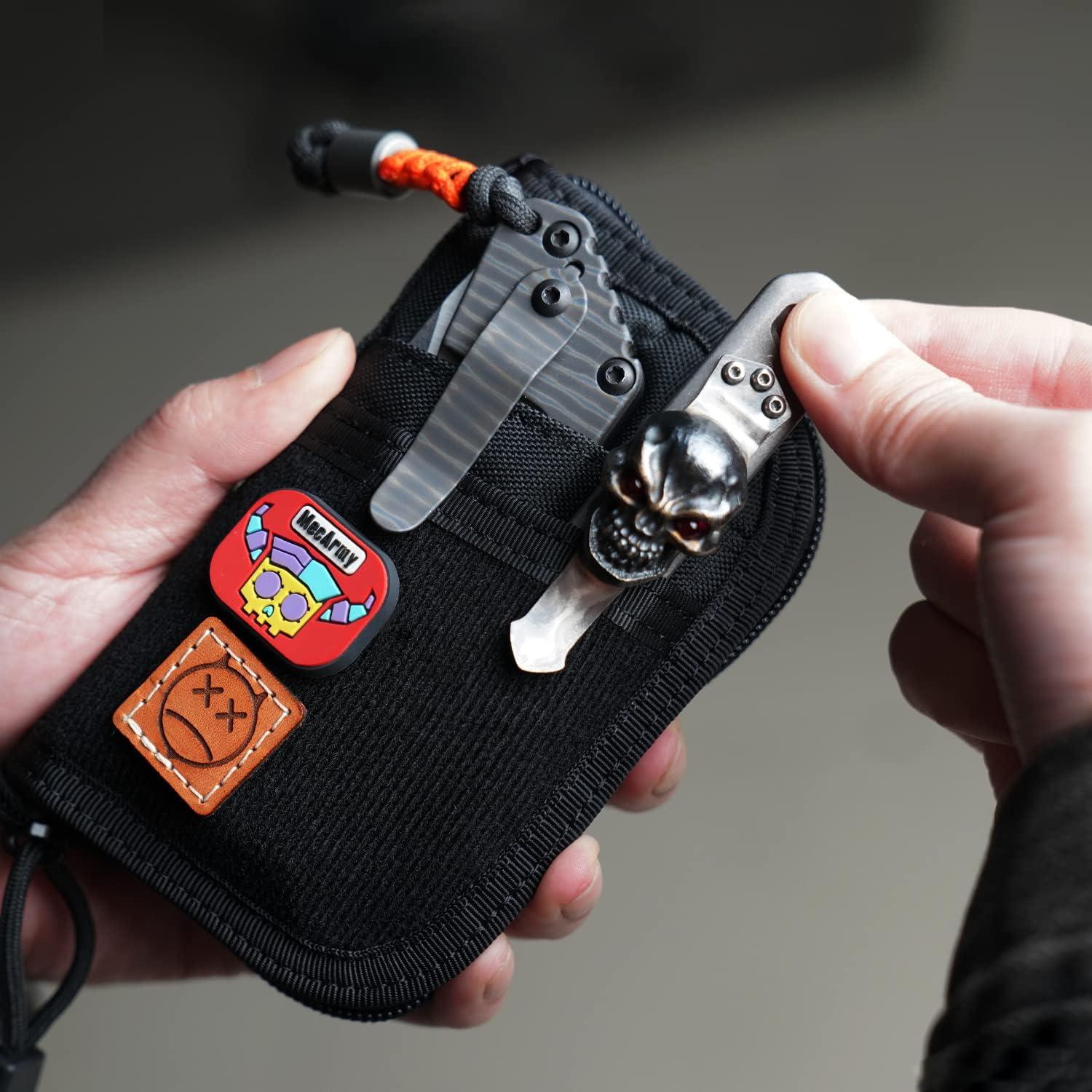 Bolsa EDC Pequeña VIPERADE VE10, Organizador de Herramientas 10 Compartimentos