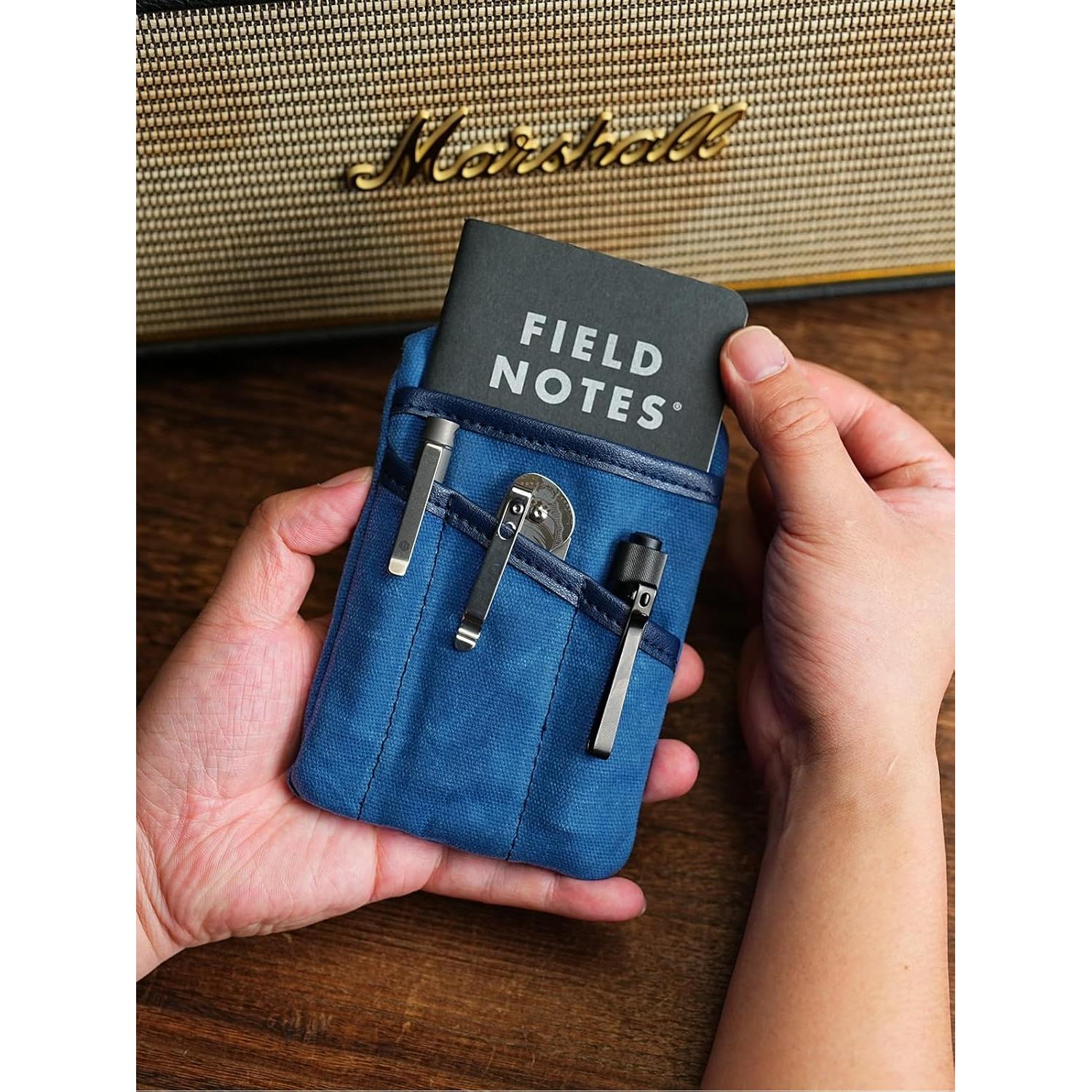 Organizador EDC Compacto Sayram SP4, Lona Impermeable Azul