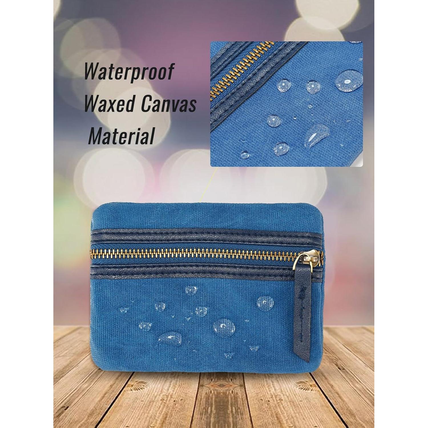 Organizador EDC Compacto Sayram SP4, Lona Impermeable Azul