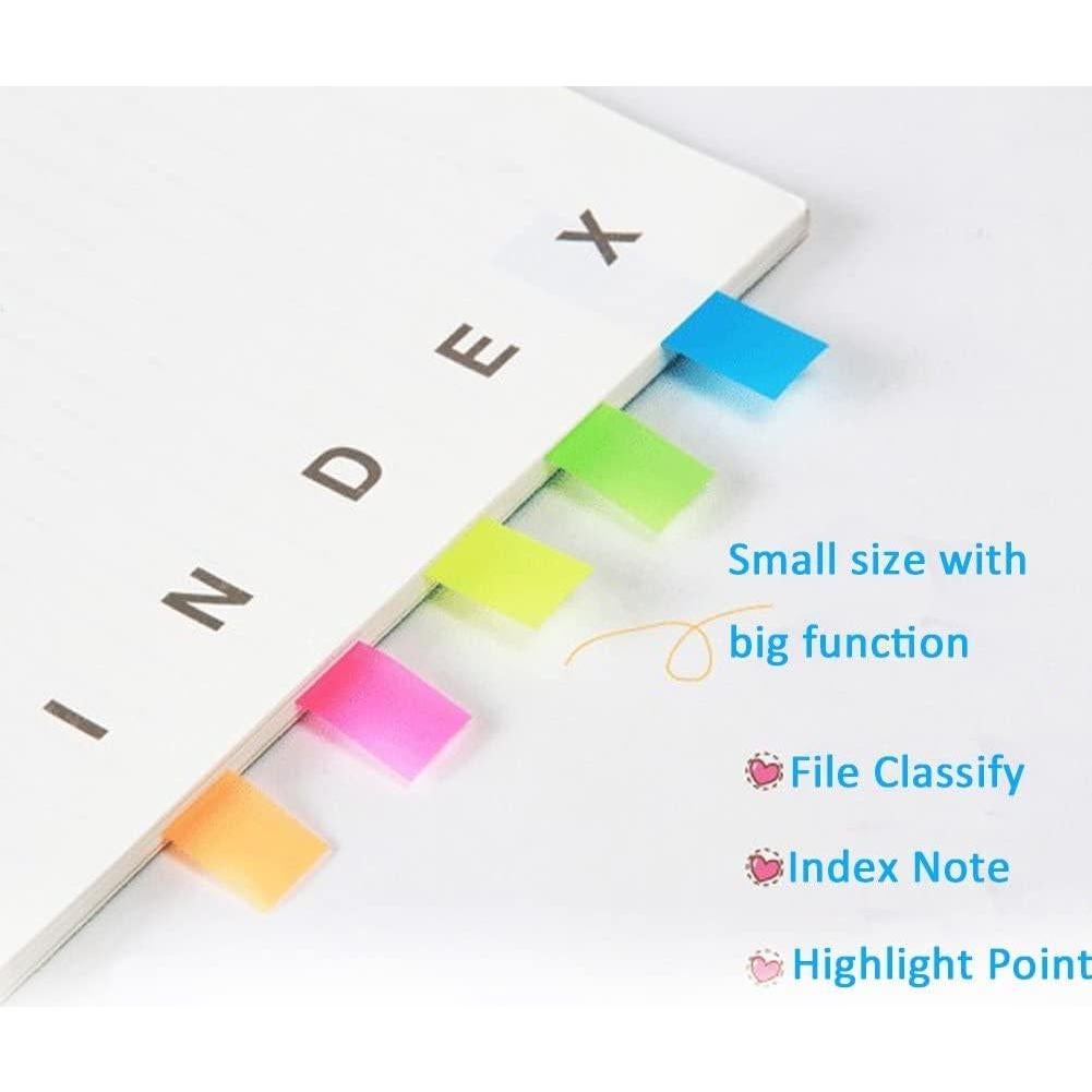 300 Pestañas Adhesivas Transparentes XLSFPY - Notas y Marcadores