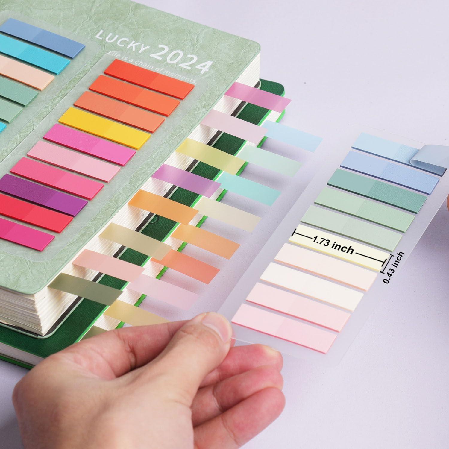 4200 Pestañas Adhesivas Transparentes HCTBN - Notas Reescribibles