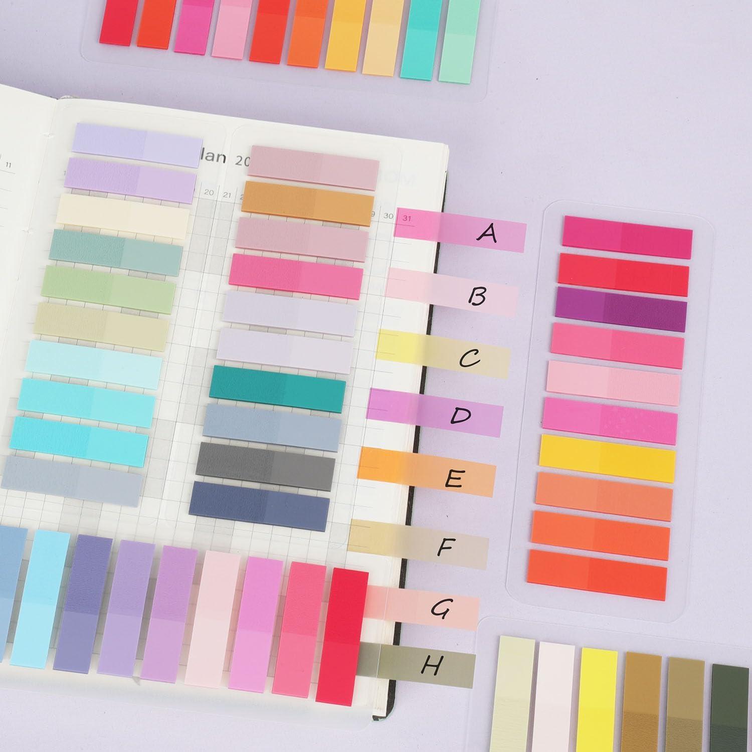 4200 Pestañas Adhesivas Transparentes HCTBN - Notas Reescribibles