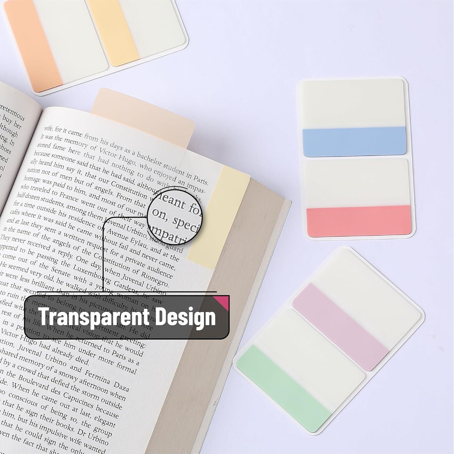 Pestañas Adhesivas Mr. Pen, 500 Pcs, Color Pastel, 21 Sets