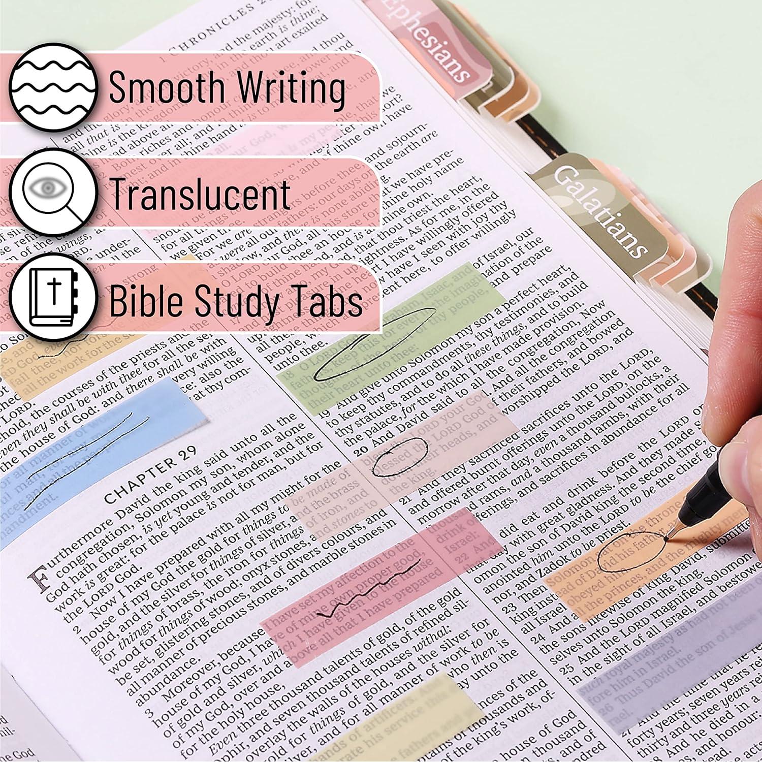 Pestañas Adhesivas Coloridas Mr. Pen 1600 Pcs Rectangulares