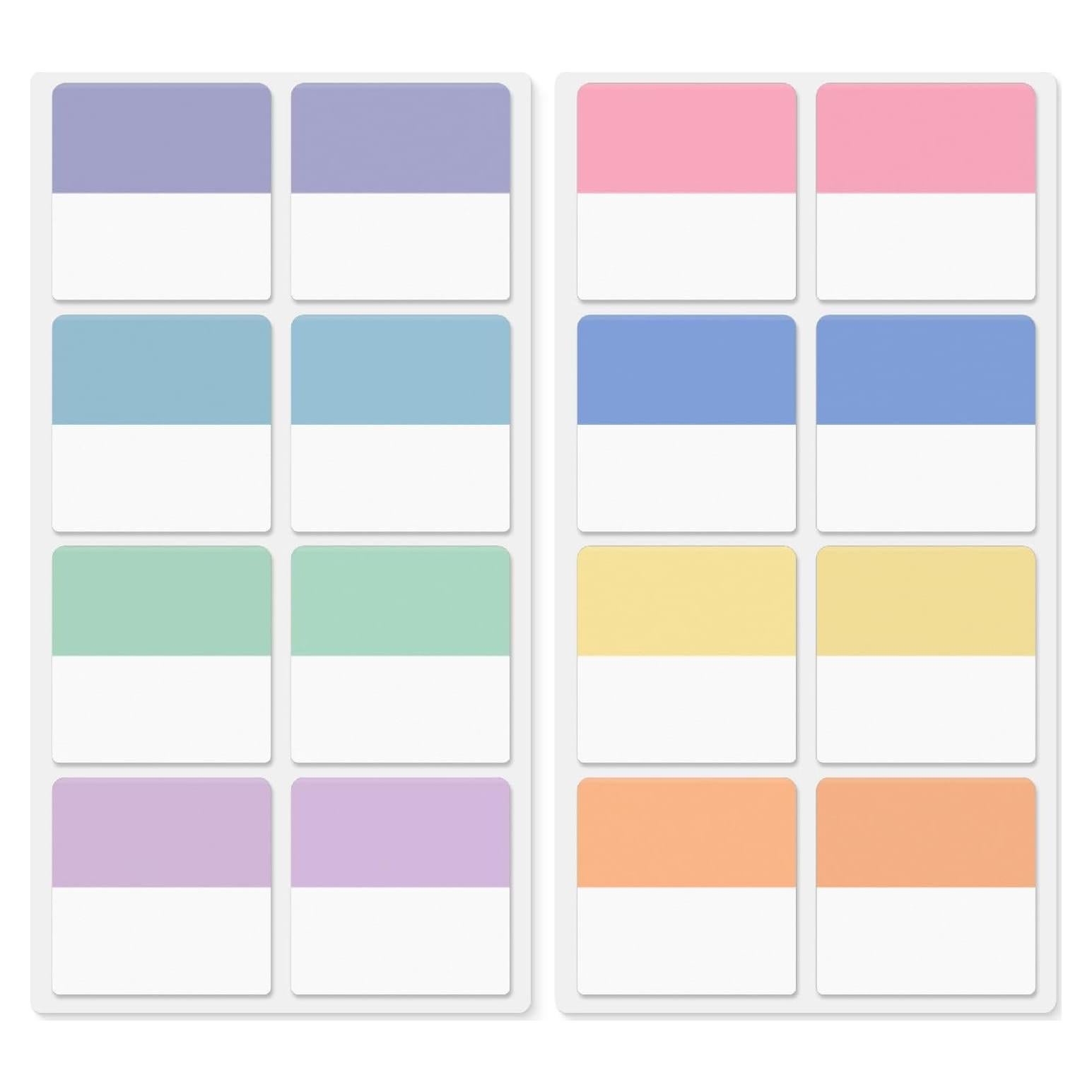 Pestañas Adhesivas Mr. Pen Pastel 240 Pcs 2.54x2.54 cm