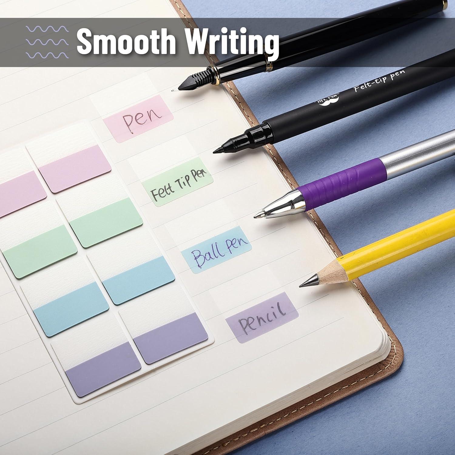 Pestañas Adhesivas Mr. Pen Pastel 240 Pcs 2.54x2.54 cm