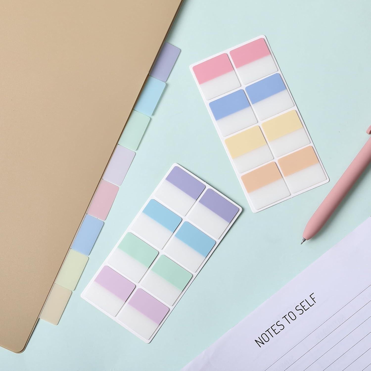 Pestañas Adhesivas Mr. Pen Pastel 240 Pcs 2.54x2.54 cm