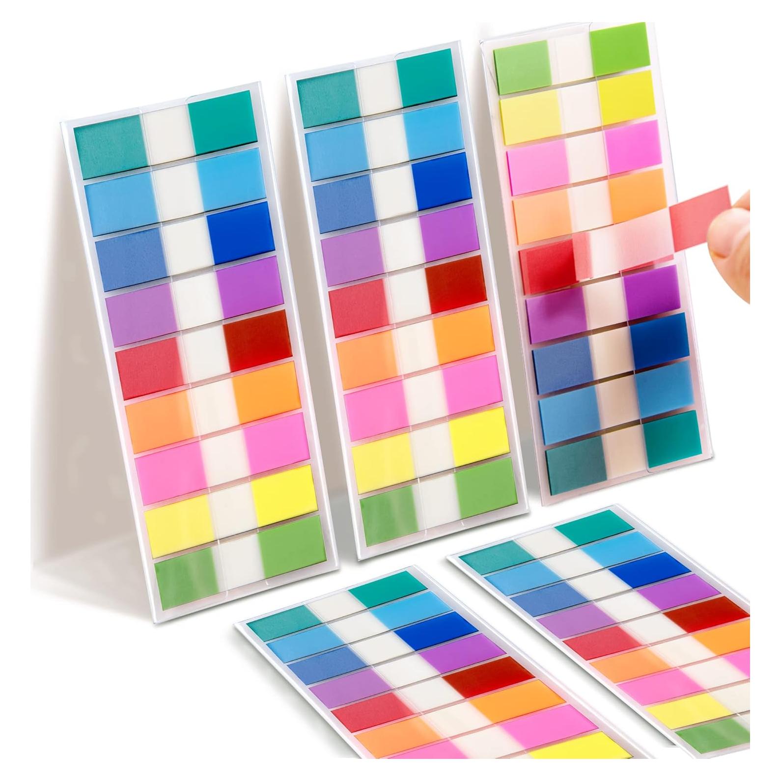 Notas Adhesivas Transparentes Golcellia 900 Pcs 7.62x10.16cm