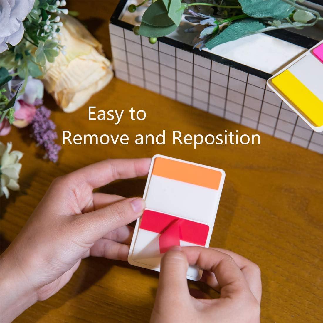 Pestañas Adhesivas KICNIC 960 Piezas 12 Colores Neón 5.8x8.9cm