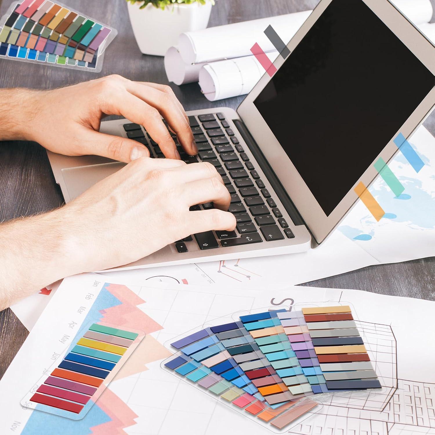 Etiquetas Adhesivas Transparentes ReliThick 8000 Pcs Multicolor