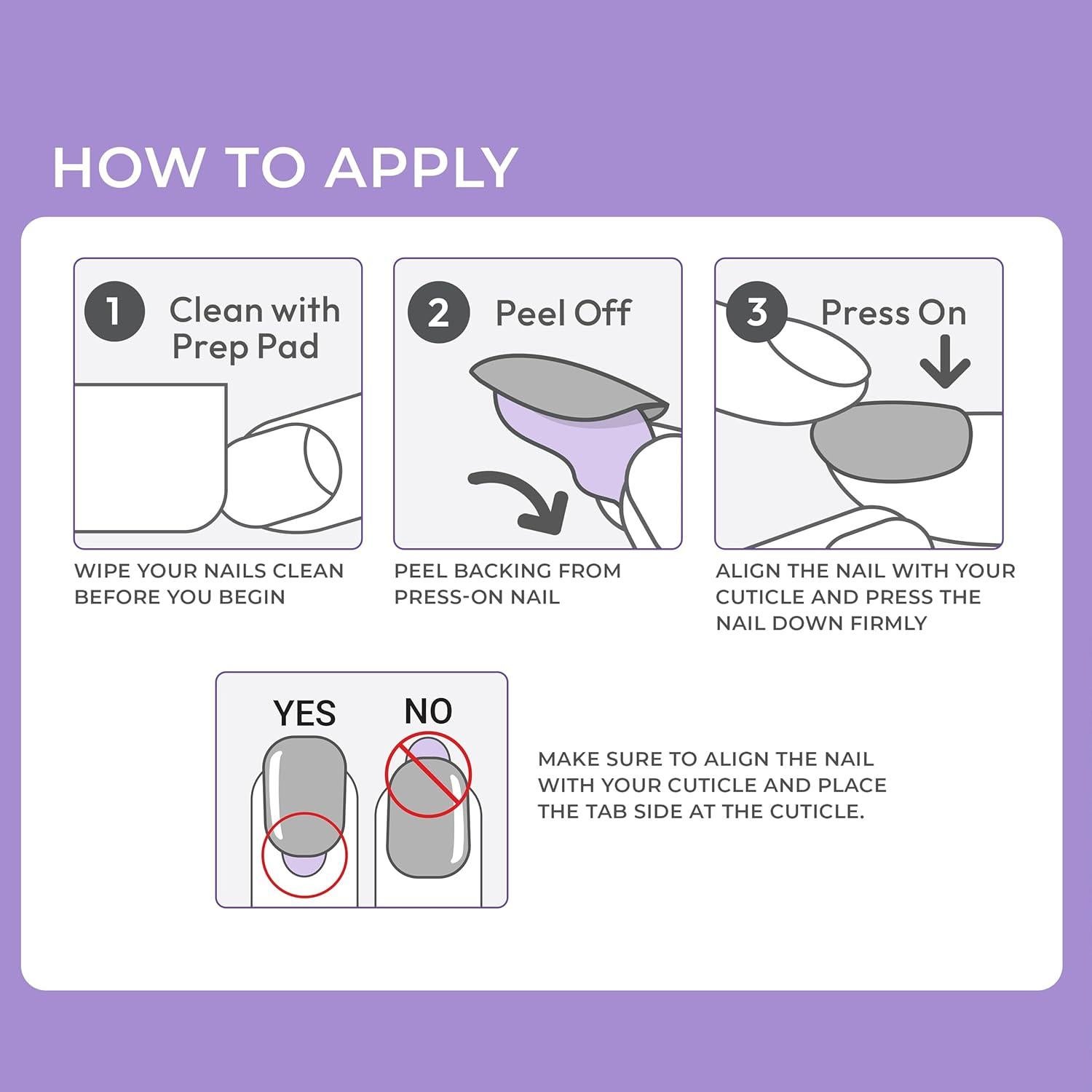 KISS imPRESS Uñas Postizas Francesas Sin Pegamento 30 Uñas