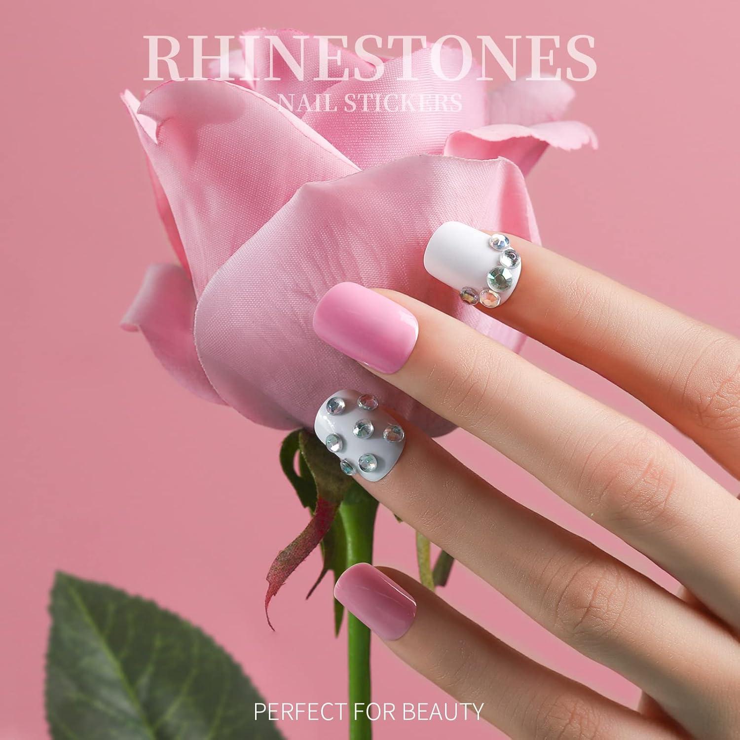 Uñas Postizas Cortas Cuadradas Teenitor 576pcs 12 Colores