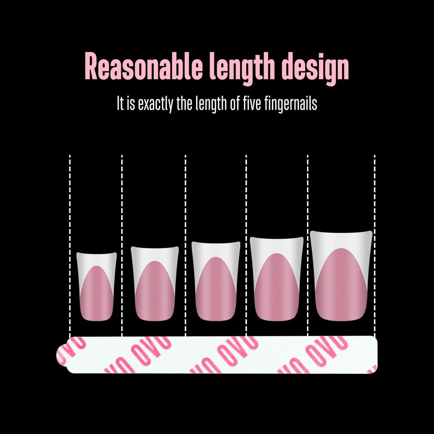 Cinta Adhesiva Doble Cara 360 Piezas NOVO OVO 12 Hojas