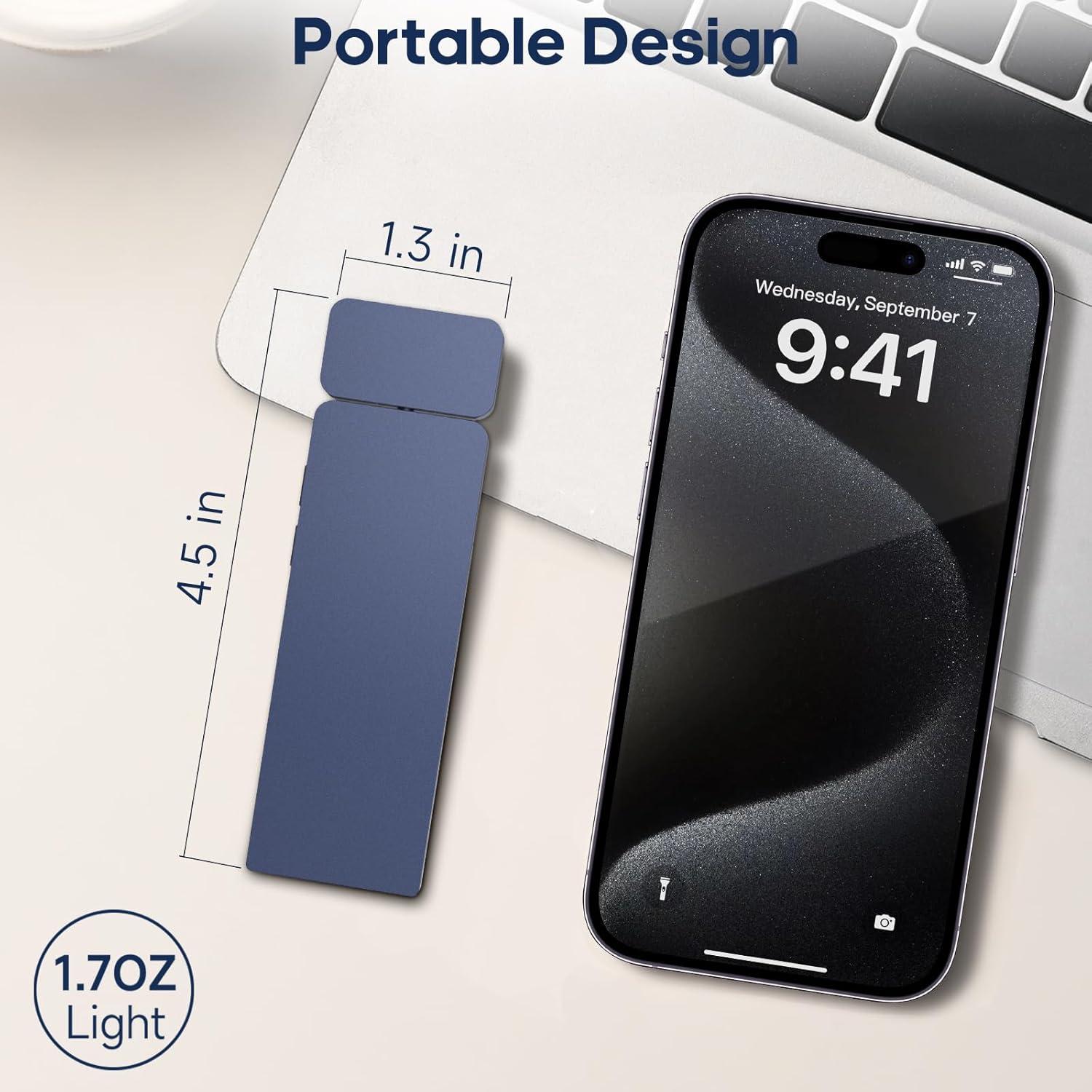 Luz de Lectura Recargable USB CMUBH con Clip y 3 Colores