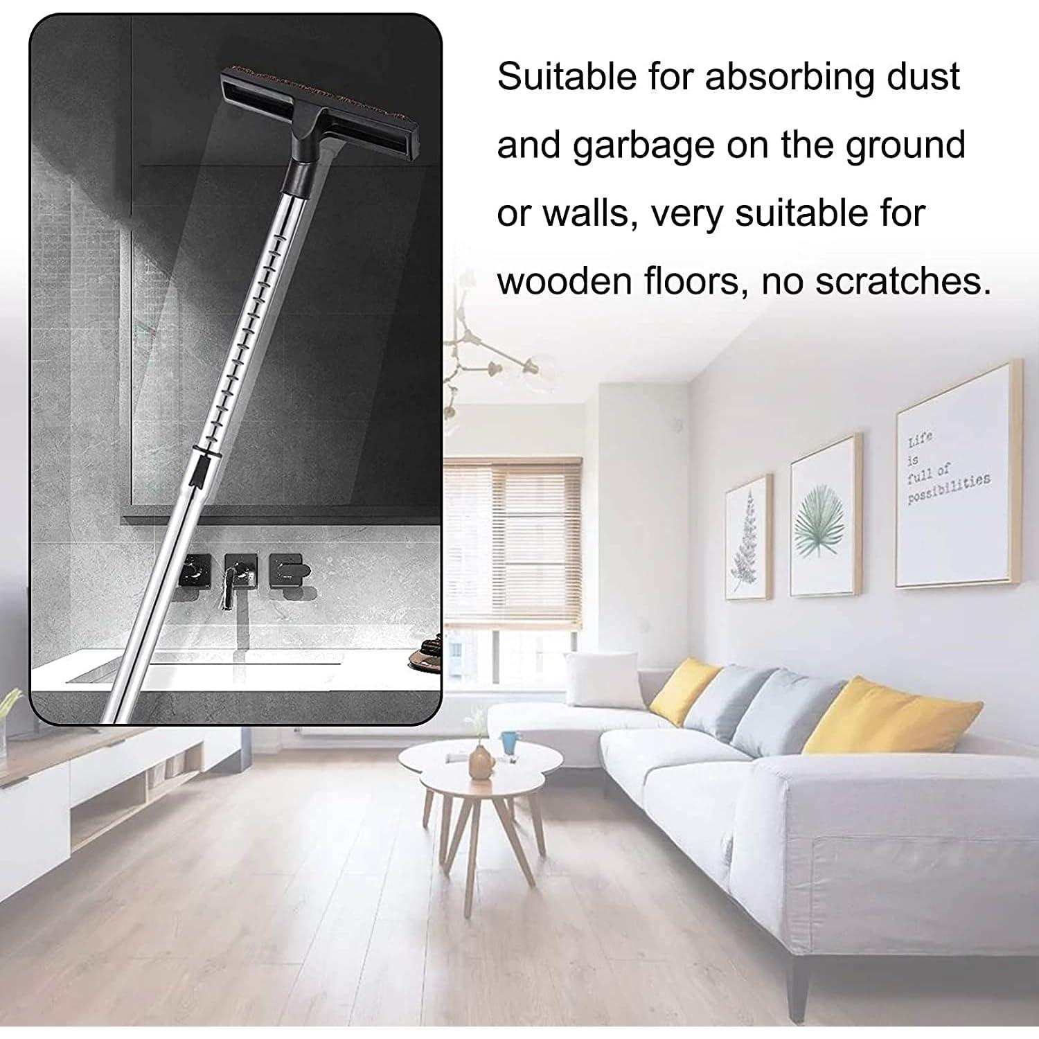 Eagles Hardwood Floor Brush with 1-1/4" Extension Wands Remplacement for Most Vacuum Cleaner Accepting 1-1/4" Attachment-100cm/39inch