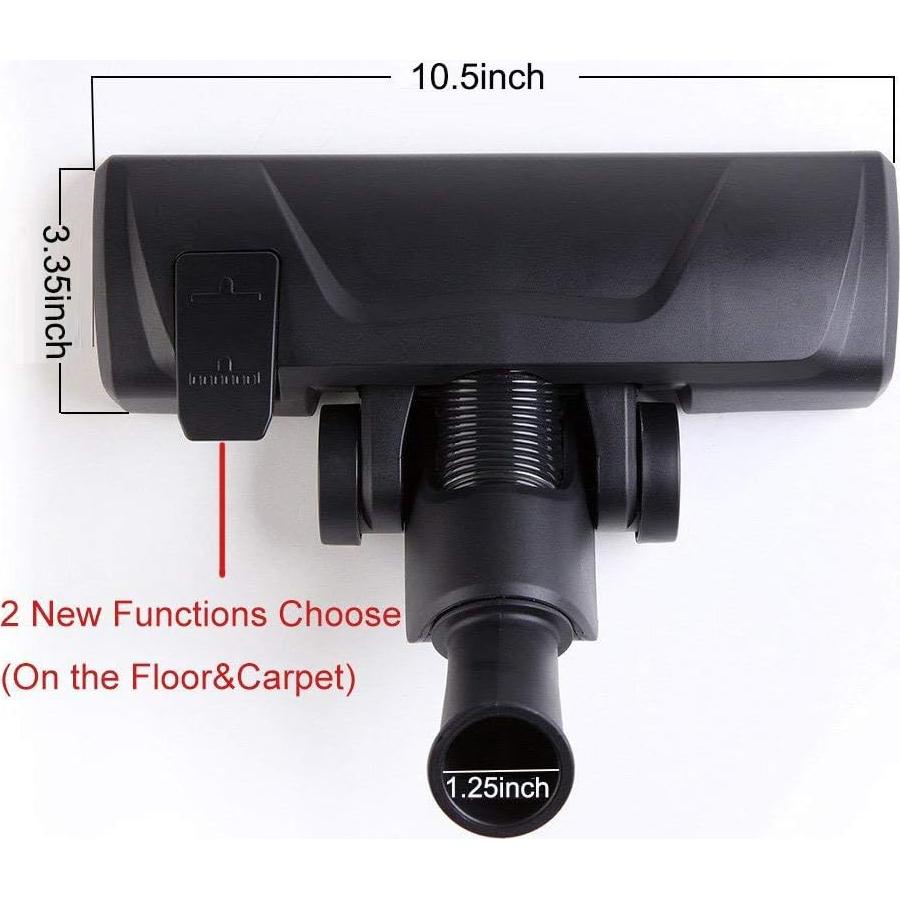 Cabezal de cepillo de repuesto EZ SPARES 32mm para aspiradora