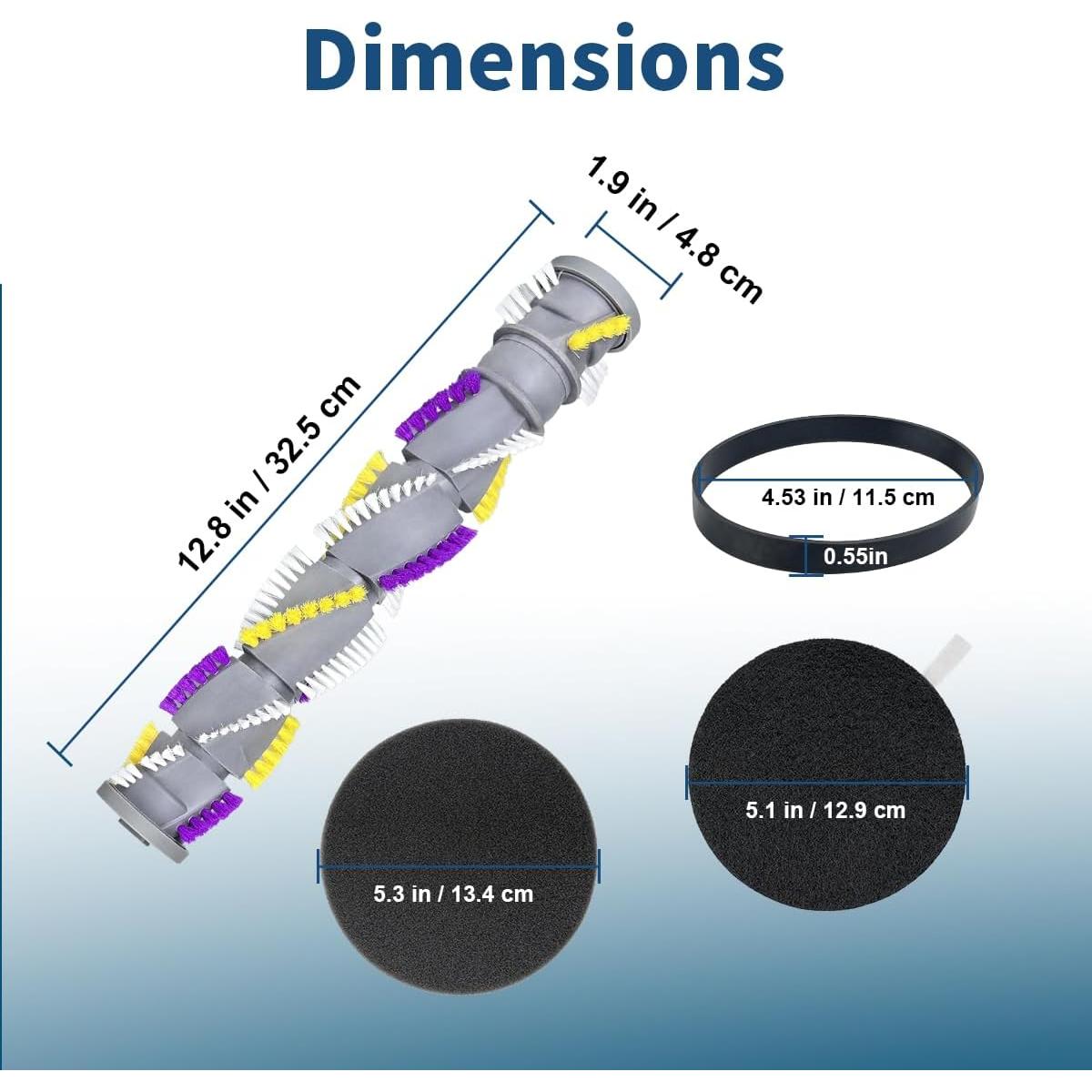 Piezas de Repuesto Aspiradora Leacheery LC-2252 - Rodillo, Filtros y Correas
