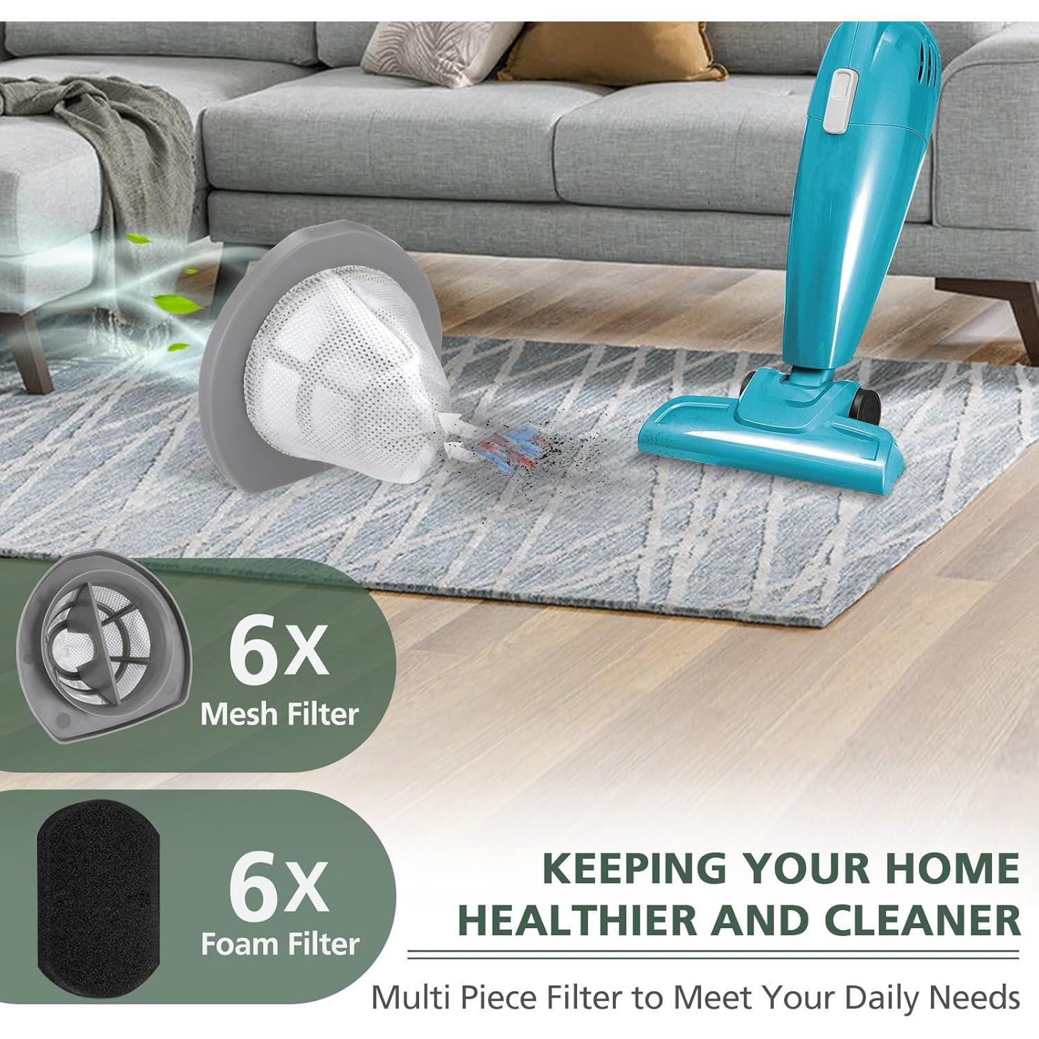 6 Filtros de Reemplazo Isinlive para Aspiradora Bissell 2033