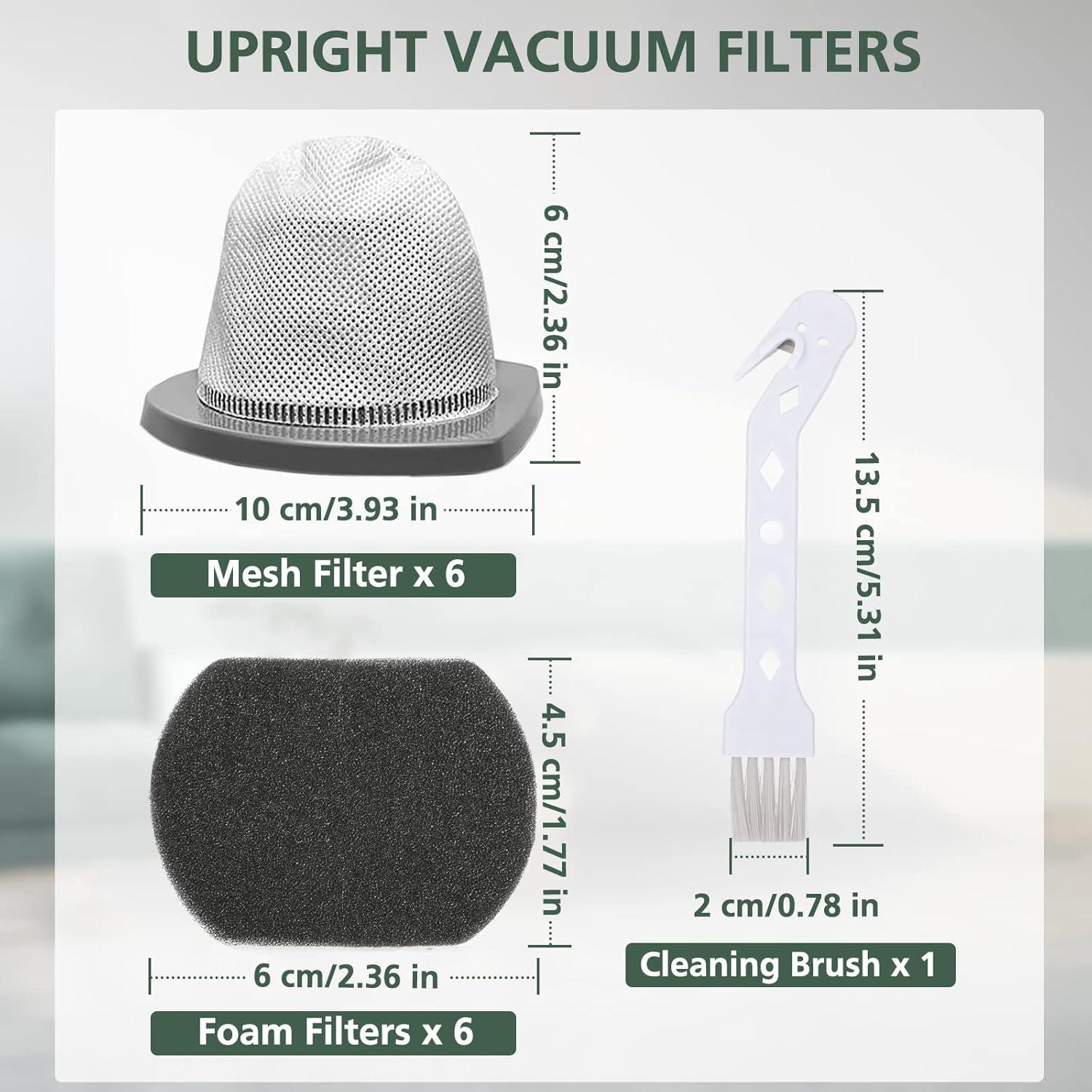 6 Filtros de Reemplazo Isinlive para Aspiradora Bissell 2033