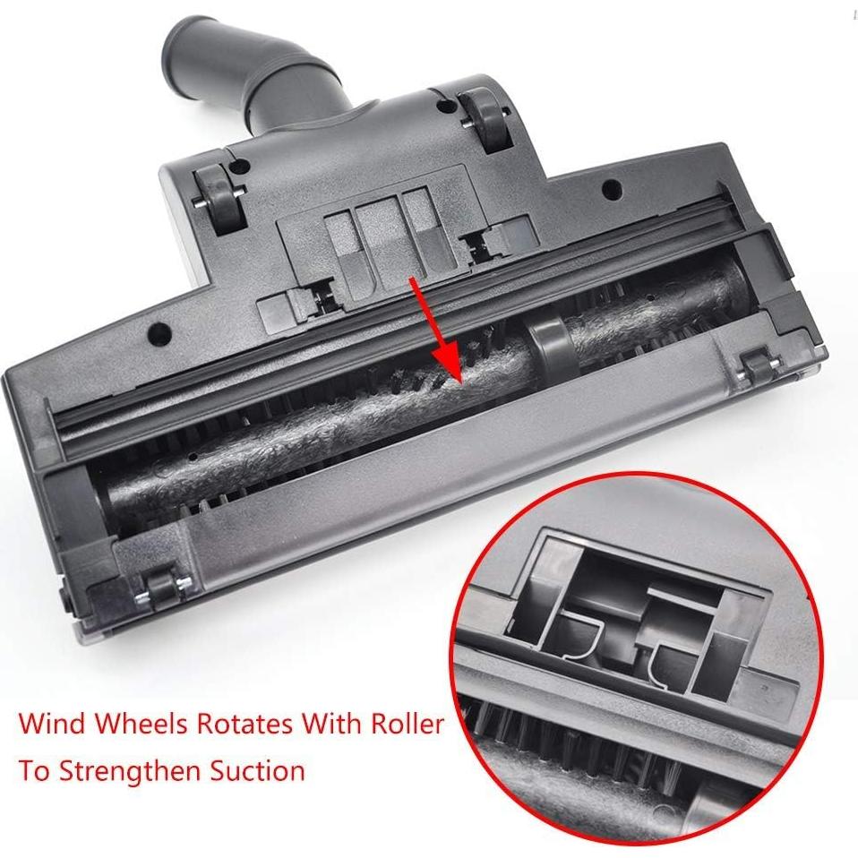 Cabezal de cepillo de aspiradora EZ SPARES 32 mm universal