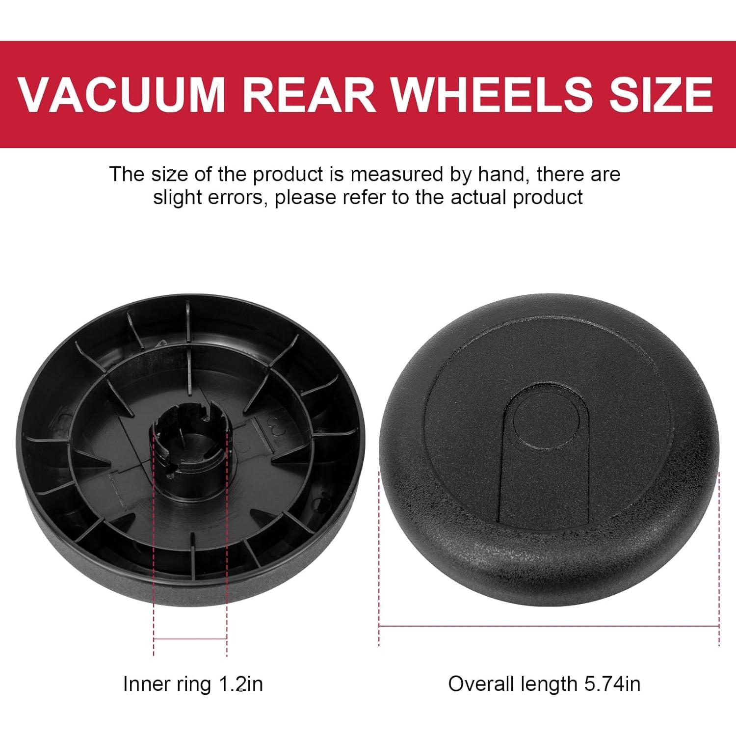 Ruedas Traseras de Vacío Giokyi 15409-119N para Aspiradoras Eureka Mighty Mite