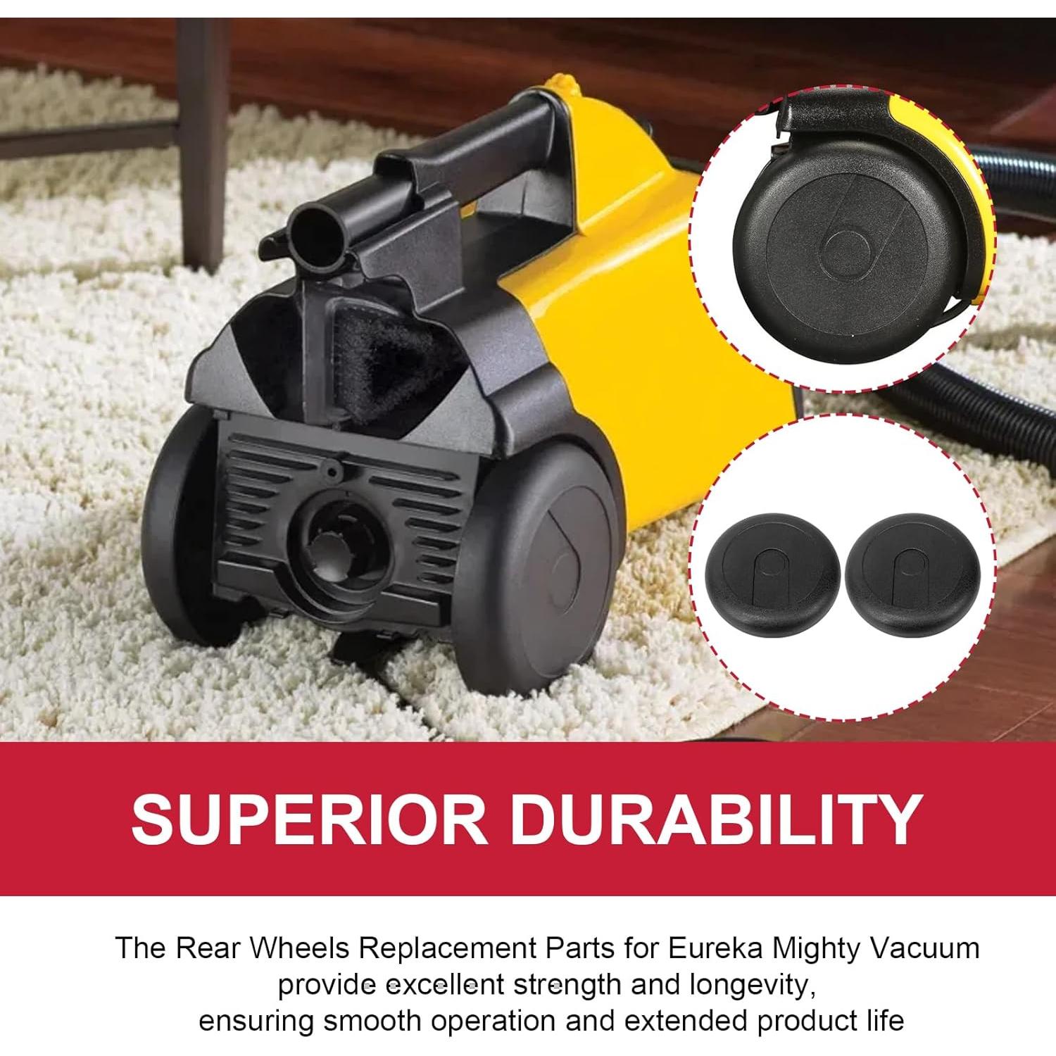 Ruedas Traseras de Vacío Giokyi 15409-119N para Aspiradoras Eureka Mighty Mite