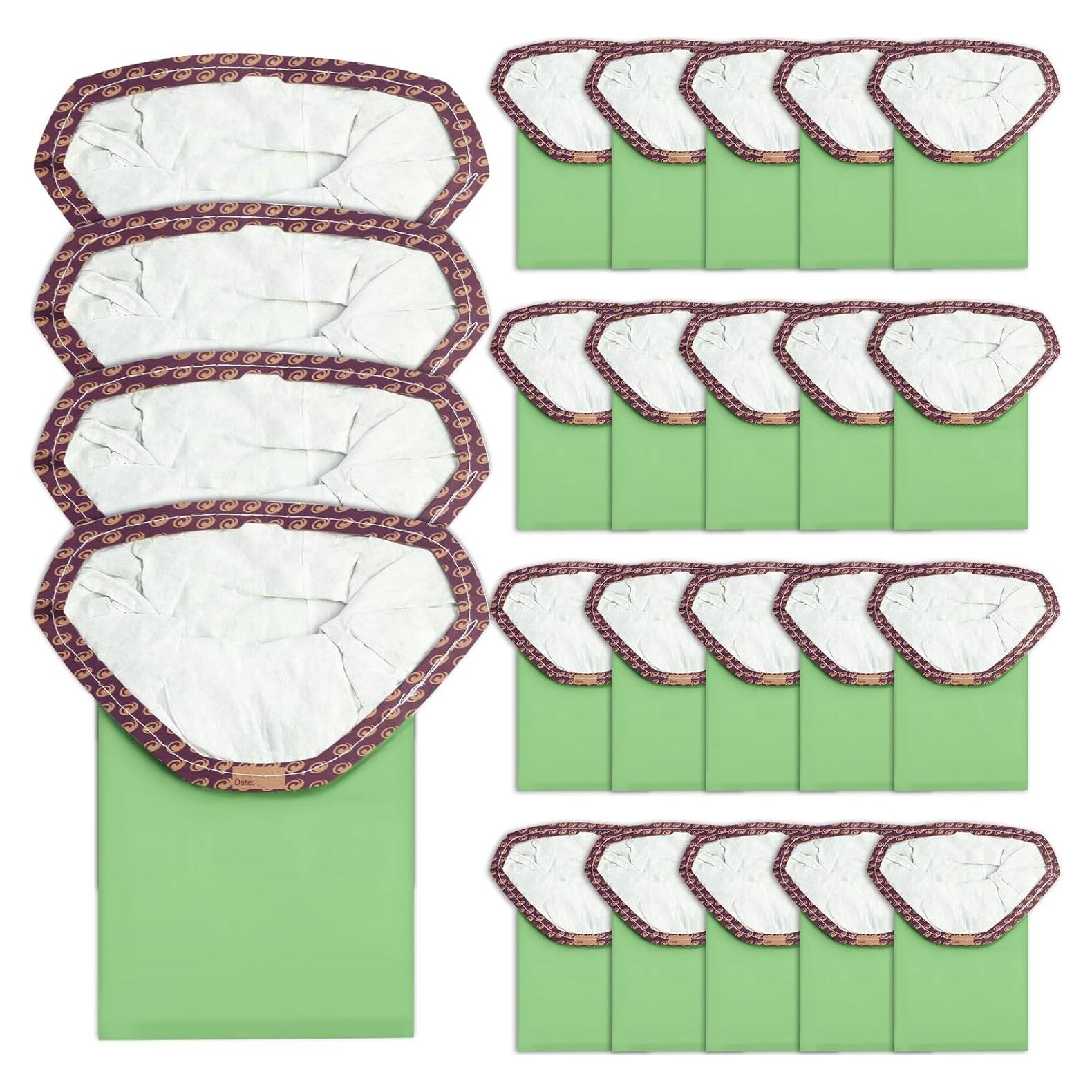 24 Bolsas de Filtro Micro BUUfilcoo 6 QT para Aspiradora