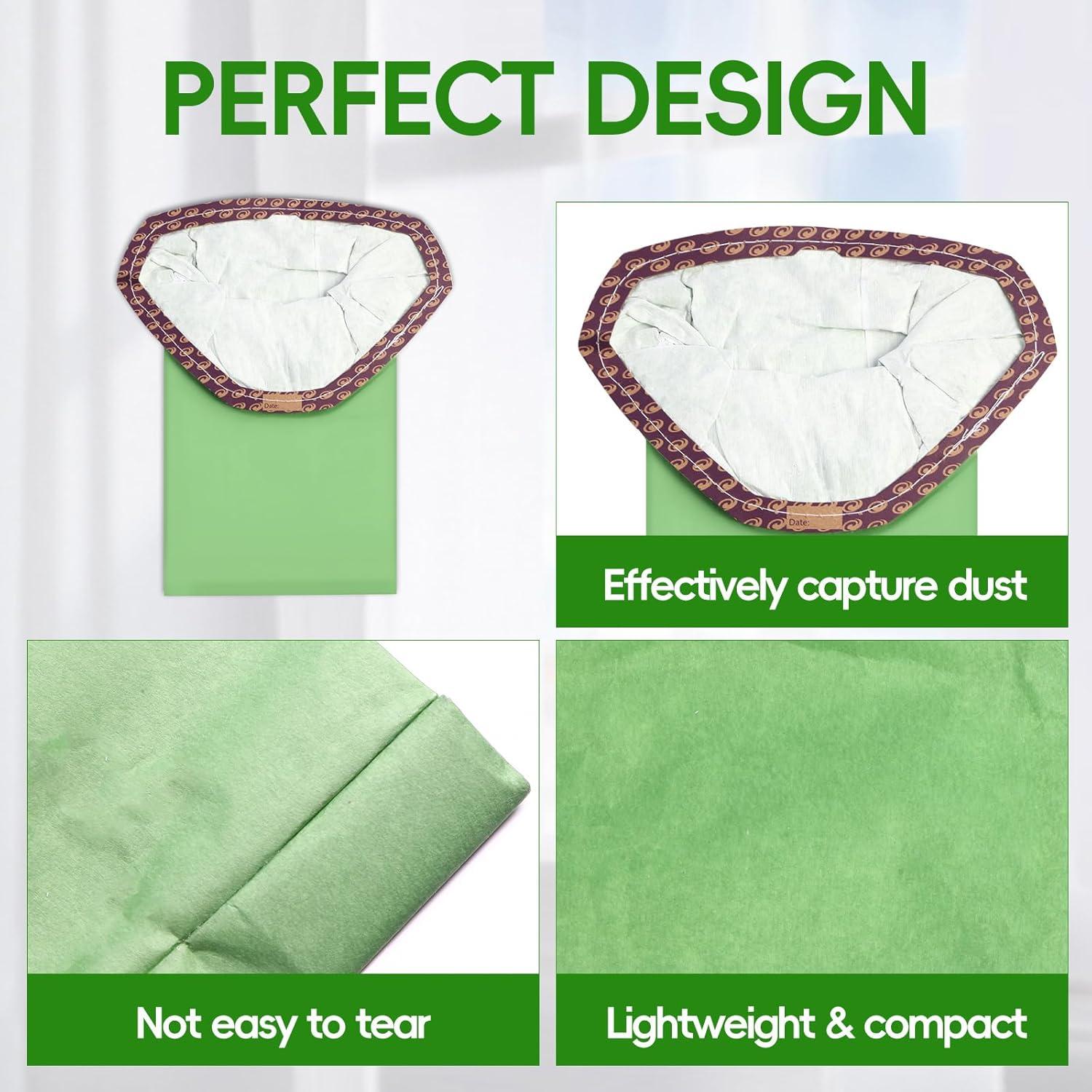 24 Bolsas de Filtro Micro BUUfilcoo 6 QT para Aspiradora