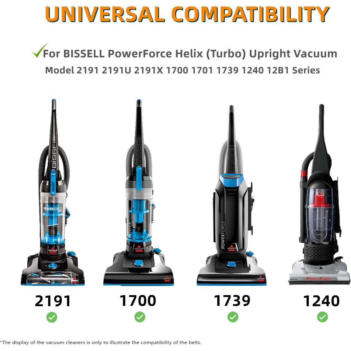 Correa y Rodillo de Reemplazo Bissell PowerForce Helix Turbo