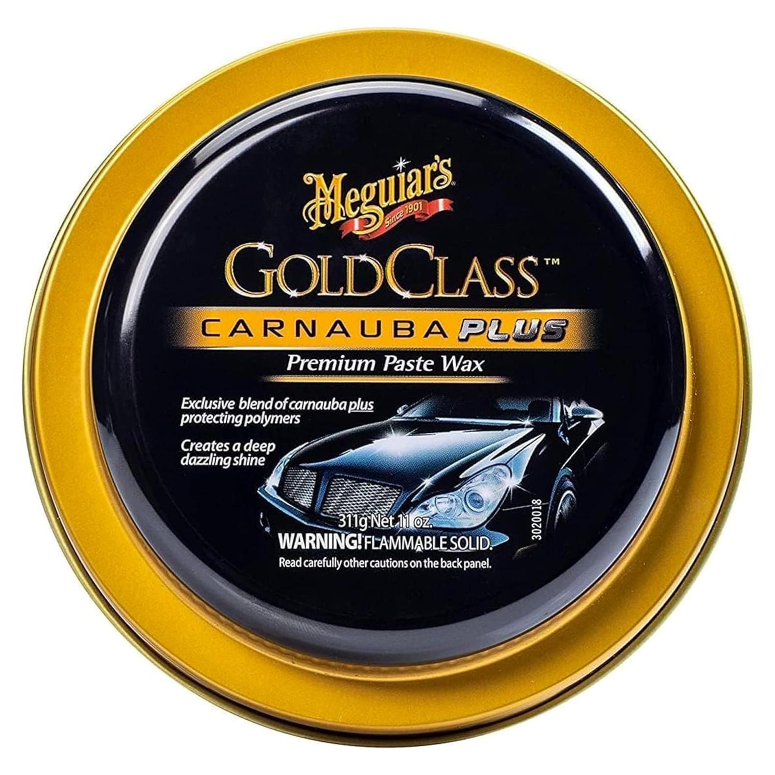 Cera en Pasta Meguiar's Gold Class Carnauba Plus 311 g