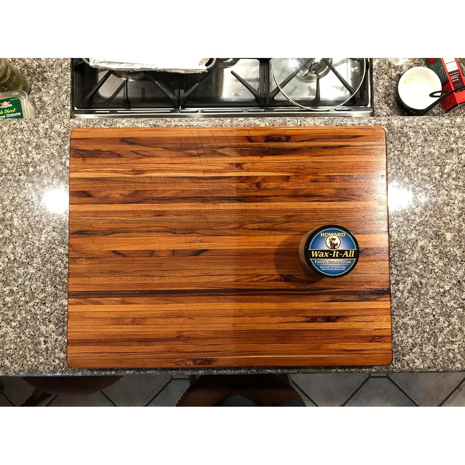 Cera Protectora de Grado Alimenticio Howard 9 oz para Madera y Más