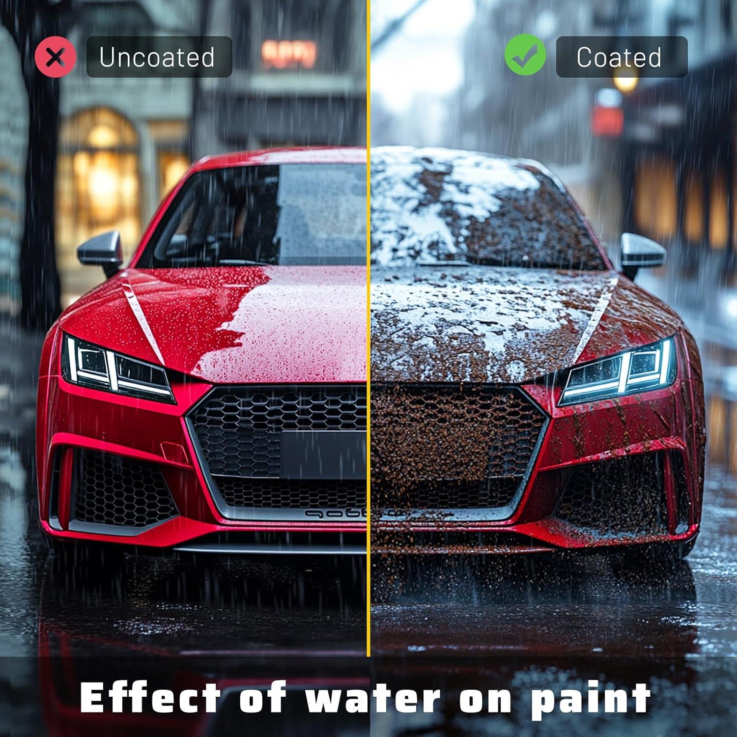 Cera para Automóviles REDCARWAX001 200g Brillo Alto y Protección UV