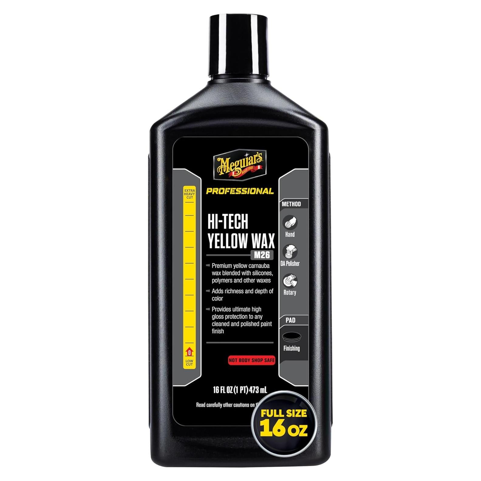 Cera Líquida Amarilla Meguiar's Hi-Tech 0.47 L - Protección Brillante