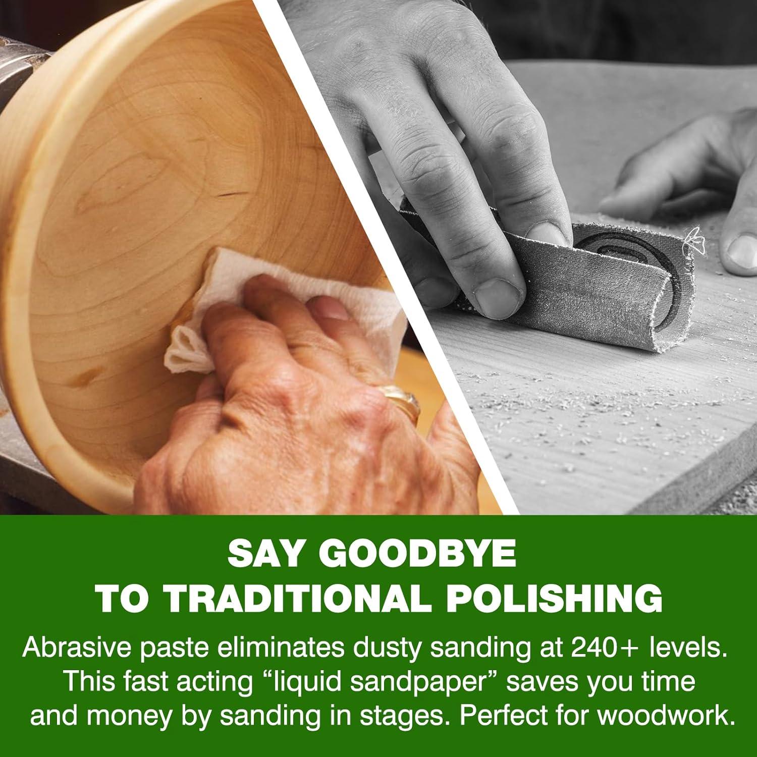 Cera en Pasta Premium LIIZOUSUDA 236g para Pulido de Madera