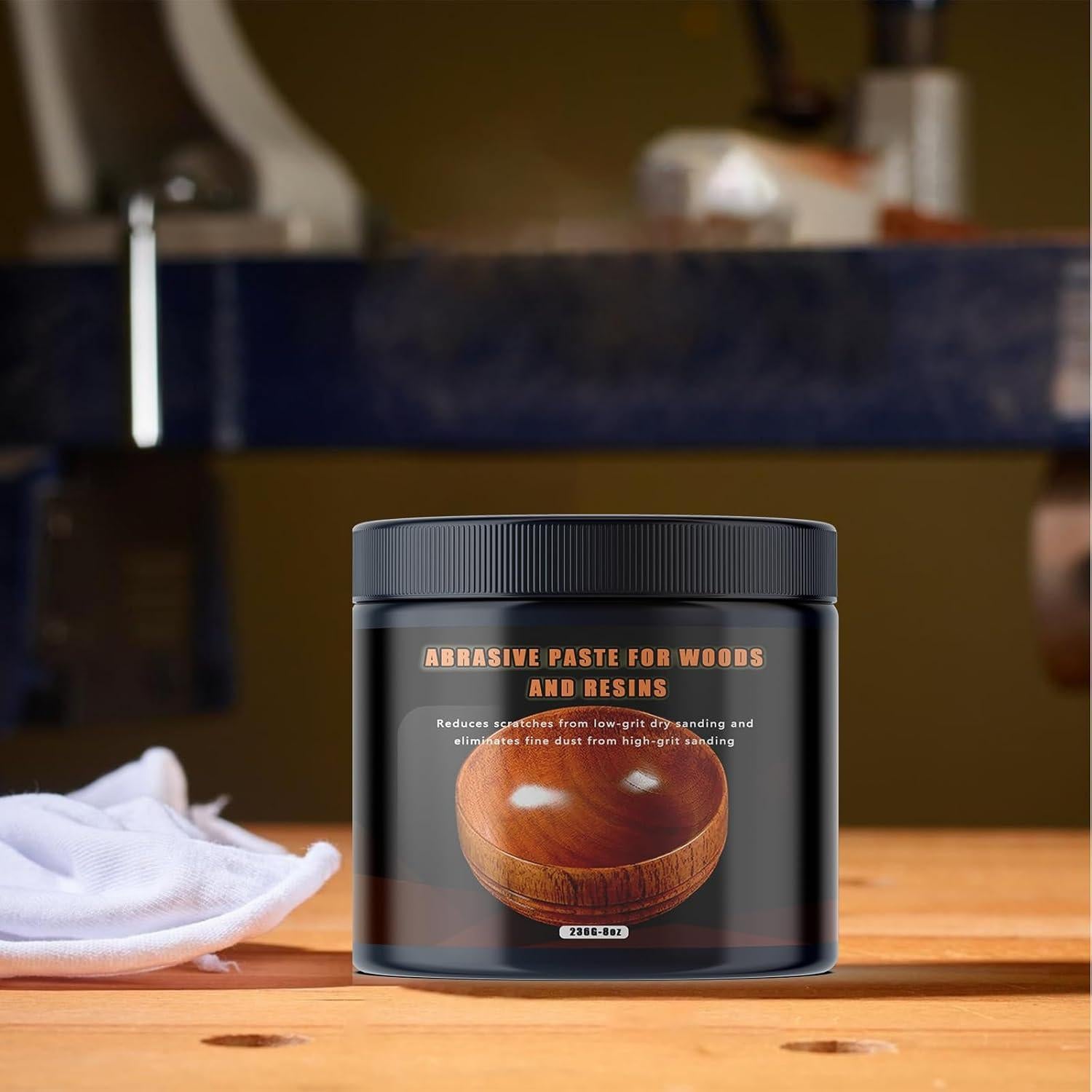 Cera en Pasta Premium LIIZOUSUDA 236g para Pulido de Madera