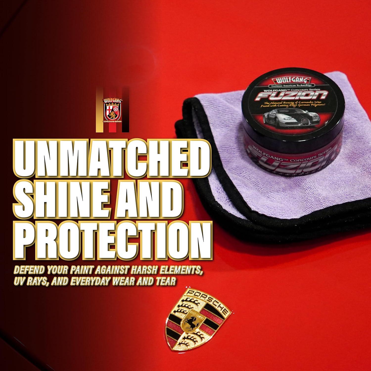 Cera de Polímero Carnauba Wolfgang WG-9901 | 85 g Brillo Superior